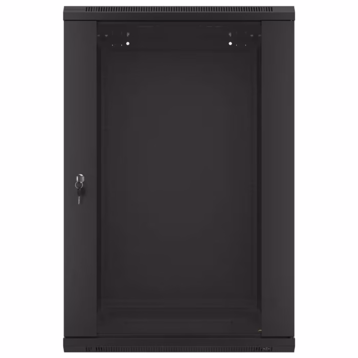 Шкаф 18U 600x600 стоящ rack решение за LAN, CCTV и оптична инфраструктура с възможност за разширяване