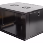 Комуникационен Шкаф 4U 540х450 компактен rack шкаф за DVR NVR суич и пач панели