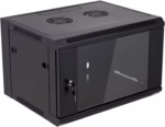 Комуникационен шкаф 6U 600х600 стенен шкаф за суичове, рекордери и пач панели