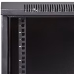 Комуникационен Шкаф 9U 600х450 компактна стенна конструкция за защитен монтаж на мрежови устройства