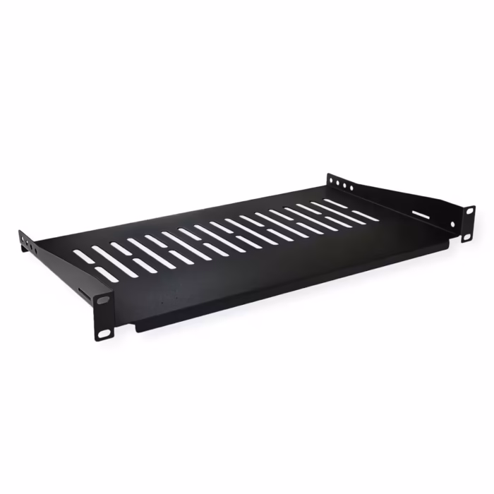 РАФТ за RACK 250mm здрава основа за подреждане на устройства в LAN и CCTV инсталации