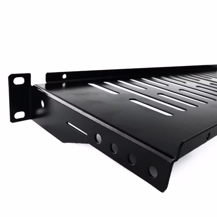 РАФТ за RACK 150mm практично решение за подреждане на дребна техника в LAN и CCTV шкафове