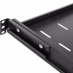 РАФТ за RACK 550mm рафт с голяма дълбочина за шкафове, в които техниката трябва да легне стабилно РАФТ за RACK 300mm