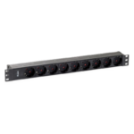Разклонител за 19“ шкаф 9X220V