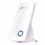 Wi-Fi удължител TP-Link TL-WA850RE, N300 2.4 GHz, включва се в контакт, LED индикатор и Ethernet порт