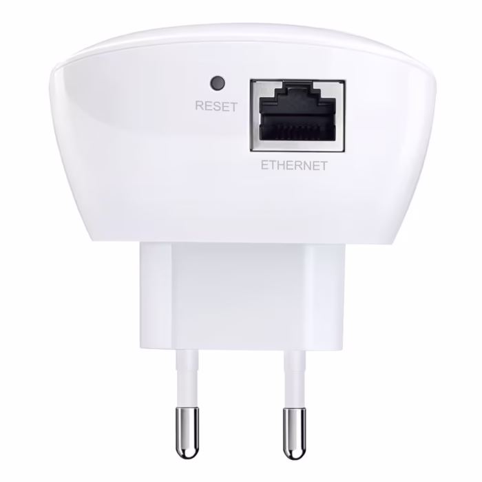 Wi-Fi удължител TP-Link TL-WA850RE, N300 2.4 GHz, включва се в контакт, LED индикатор и Ethernet порт