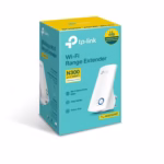 Wi-Fi удължител TP-Link TL-WA850RE, N300 2.4 GHz, включва се в контакт, LED индикатор и Ethernet порт