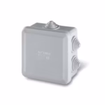 SCAME 80х80х40 junction box за защита на кабелни връзки в стени, тавани и технически помещения