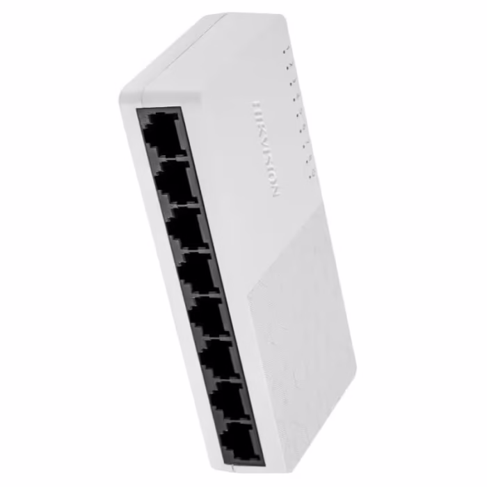 Hikvision DS-3E0108D-O Switch 8 портов LAN суич за подредено окабеляване в дом и офис