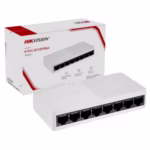 Hikvision DS-3E0108D-O Switch 8 портов мрежов суич за LAN устройства и видеонаблюдение