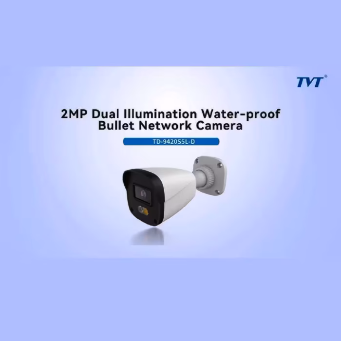 TVT TD-9420S5L-D(D/PN/AW2) камера за наблюдение на вход, фасада и двор с PoE свързване