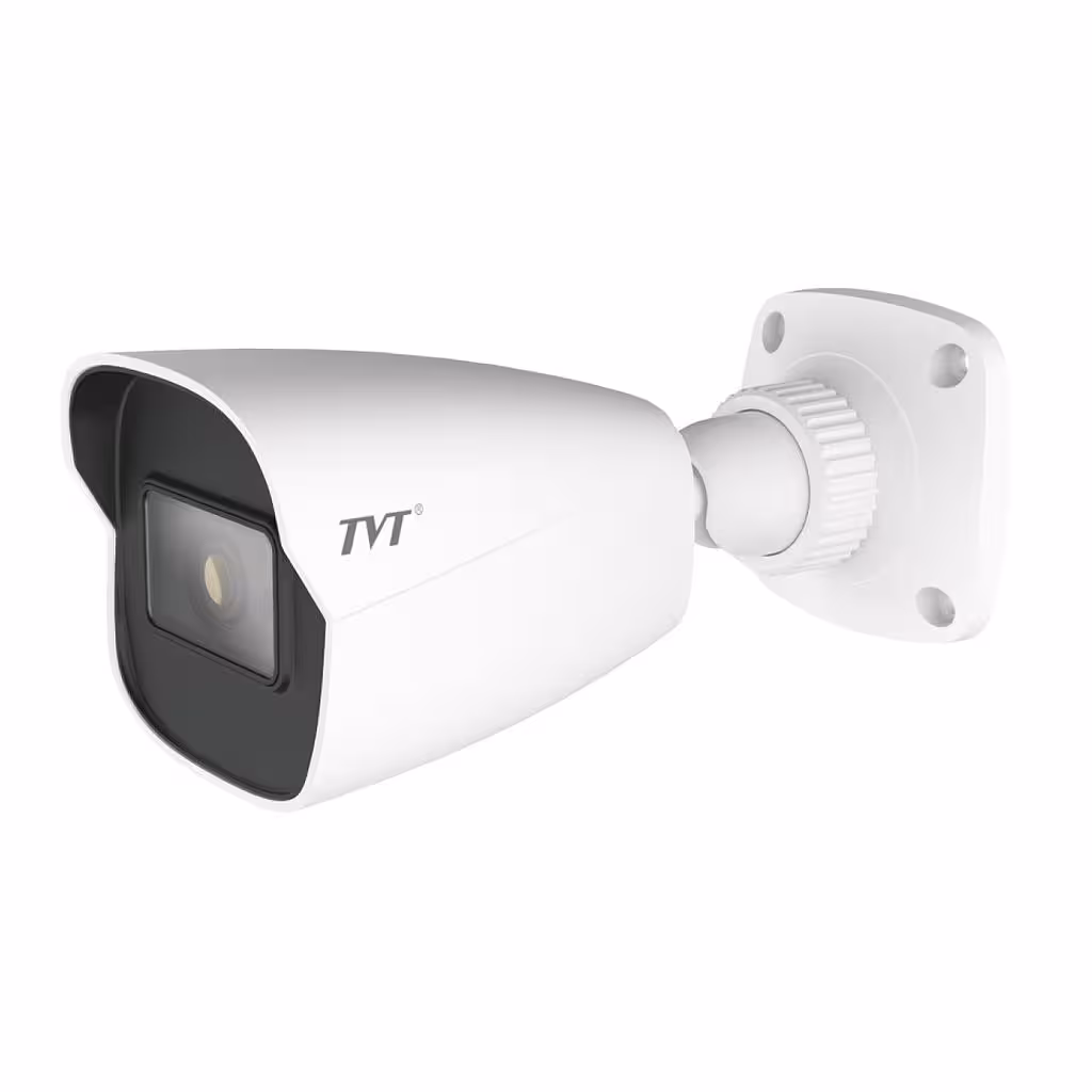 TVT TD-9441E3B(D/PE/AR2) 4MP bullet IP камера с PoE и IR нощно виждане TVT 4MP TD-9441E3B(D/PE/AR2) мрежова камера за външен монтаж с инфрачервено нощно виждане