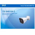 TVT TD-9461S4-C(D/PE/AW2) bullet камера за NVR система с висок детайл и лесно мрежово свързване