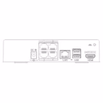 TVT TD-3004H1-4P-A1L PoE записващо устройство с H.265 компресия и дистанционно наблюдение