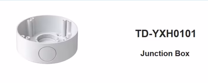 TVT TD-YXH0101 Junction box бял монтажен аксесоар с входове за удобно прибиране на кабели