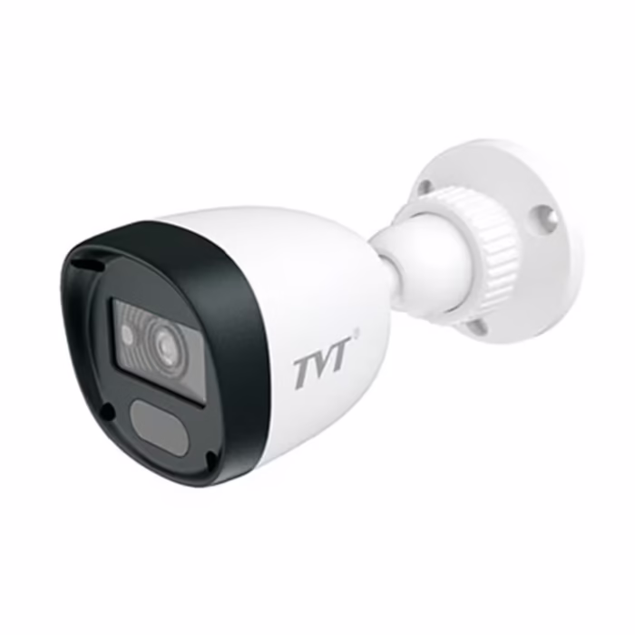 TVT 2MP TD-7420AS3L(D/AR1) AHD булет аналогова камера пластмасов корпус за видеонаблюдение