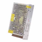 Захранване DC12V/12A индустриално 199/98/38mm с метален корпус за стабилно 12V захранване