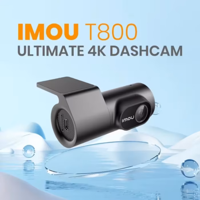 IMOU - 4K Car video recorder Wi Fi AP MicroSD card 256GB Imou T800