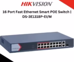 HikVision DS-3E1318P-EI/M 16x100Mbit мрежово устройство за захранване на камери през LAN кабел