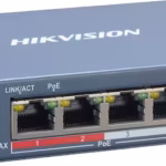 HikVision DS-3E1105P-EI 30W мрежов switch за захранване на камери през Ethernet кабел