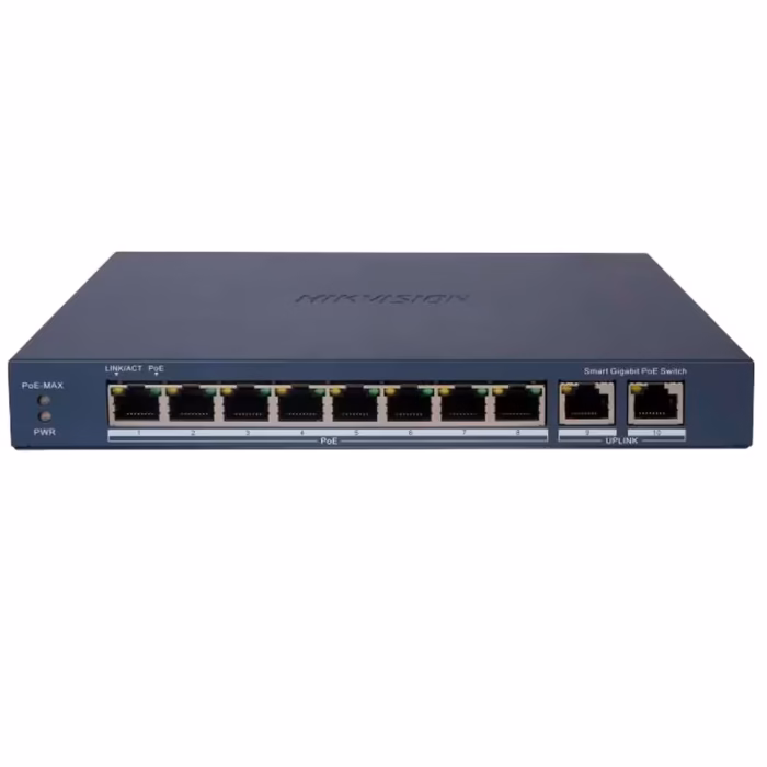 HikVision DS-3E1510P-EIV2 Gigabit 110W PoE решение за NVR системи в офиси, складове и бизнес обекти