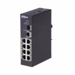 DAHUA PFS3110-8T неуправляем Layer 2 комутатор с 8 мрежови порта за камери и оптичен uplink