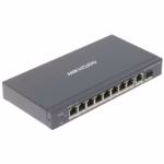 HikVision DS-3E0510HP-E PoE суич за стабилно захранване на камери, NVR и LAN устройства