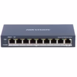 HikVision DS-3E1309P-EI 8x100Mb PoE устройство за входове, магазини, складове и малки бизнес обекти