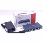 HikVision DS-3E1309P-EIM 8x100Mbps PoE устройство за захранване на камери през един LAN кабел