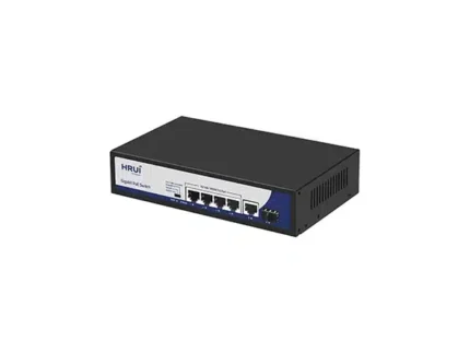 6-портов гигабитов оптичен PoE