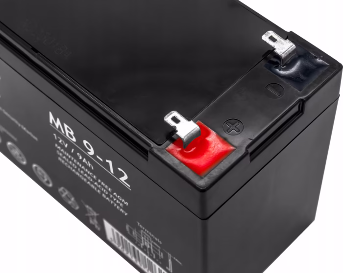 MegaBAT 12V 9.0Ah MB9-12 акумулаторна батерия за UPS и охранителни системи
