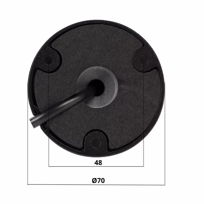 DAHUA HAC-HFW1500TLM-IL-A-0280B-S3-DIP-Black HDCVI камера с вграден микрофон за видео и звук
