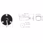 DAHUA IPC-HFW5459T1-ASE-PV-0280B-PRO WizColor IP камера с инфрачервено осветяване до 80 метра и топла светлина до 60 метра