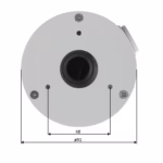 DAHUA PFA134 Junction Box основа за скриване на кабели, букси и връзки зад охранителна камера