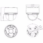 DAHUA SD4A216DB-HNY 2MP PTZ камера с инфрачервено нощно наблюдение за паркинги, дворове и периметри