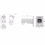 DAHUA SDT4E425-8P-GB-APV1 8+4MP външна PTZ камера с червено-сини светлини и звуково възпиране
