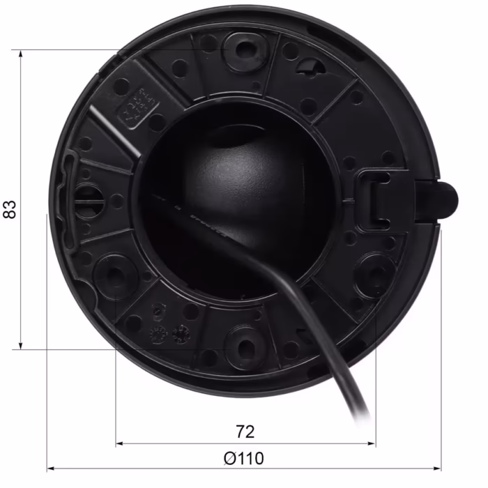 DAHUA IPC-HDW1439V-A-IL 4MP камера с инфрачервена и топла светлина до 30 метра