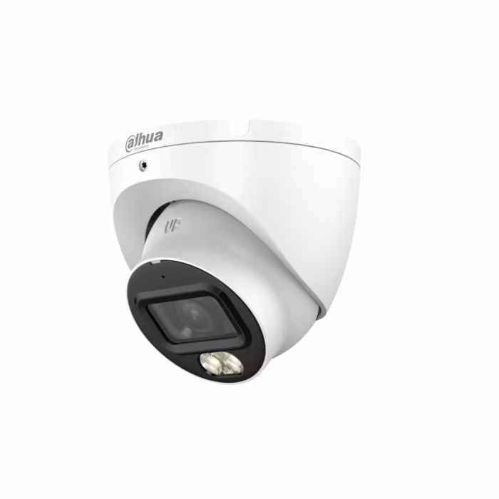 DAHUA HAC-HDW1500TLM-IL-A-0280B-S3-DIP външна 5MP камера с 2.8 мм широк обзор, Smart Dual Light и защита IP67