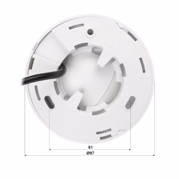 DAHUA HAC-HDW1800TL-A-0280B външна 4K камера с метален корпус, защита IP67 и широк обзор 105 градуса