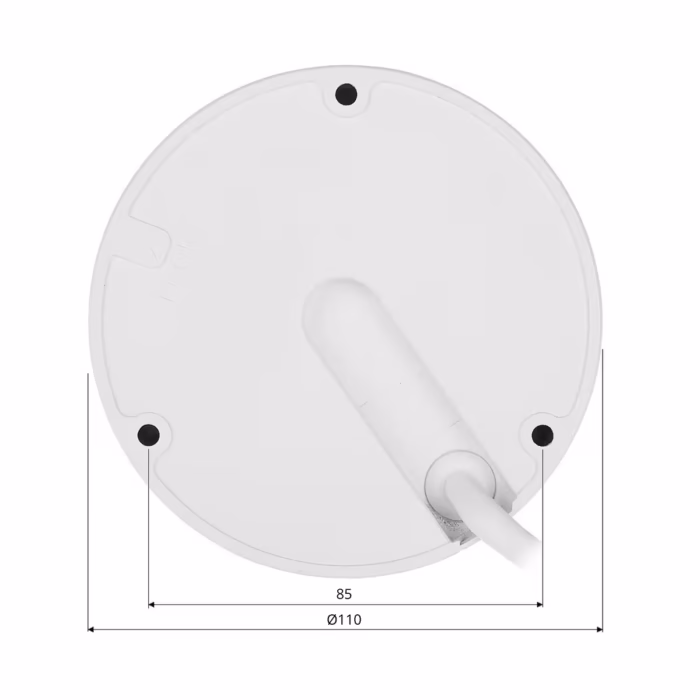 DAHUA IPC-HDBW1439E1-A-IL-0280B-S6 мрежова камера с интелигентно разпознаване на хора и точни известия