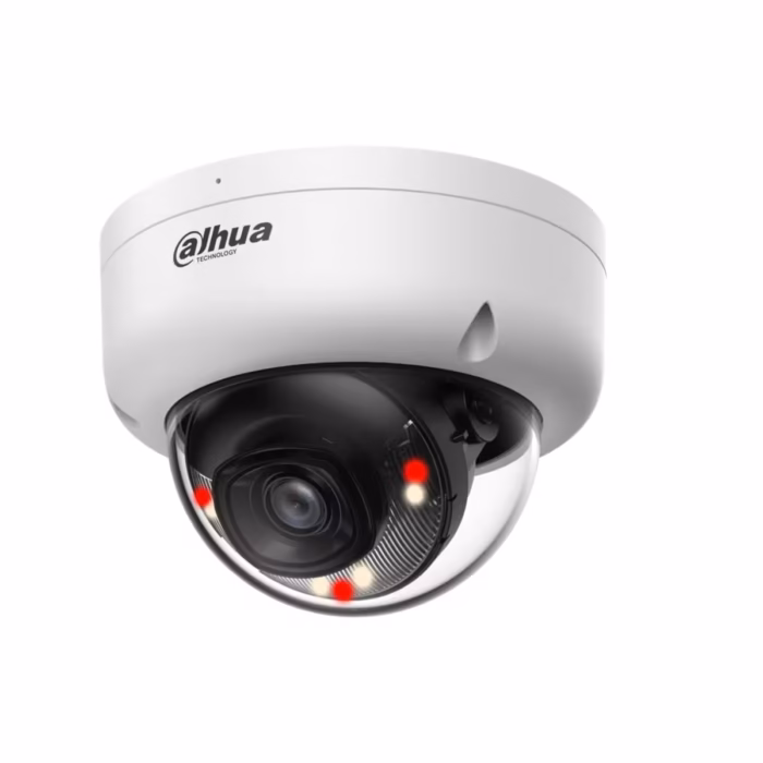 DAHUA IPC-HDBW1439E1-A-IL-0280B-S6 4MP IP камера с вграден микрофон, PoE и ефективна H.265 компресия