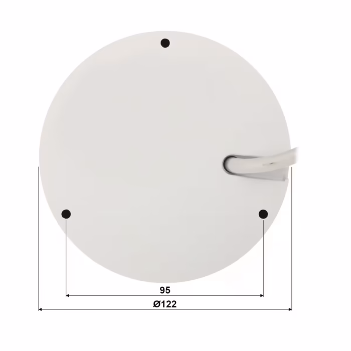 DAHUA IPC-HDBW2841R-ZAS-27135 8MP куполна камера с PoE, IP67 и IK10 за входове, паркинги и бизнес обекти