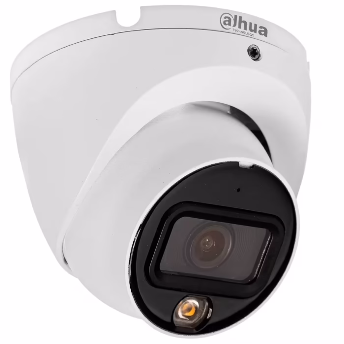 DAHUA IPC-HDW1839T-A-IL-0280B-S6 външна eyeball камера с 2.8 мм широк обзор, Smart Dual Light и защита IP67