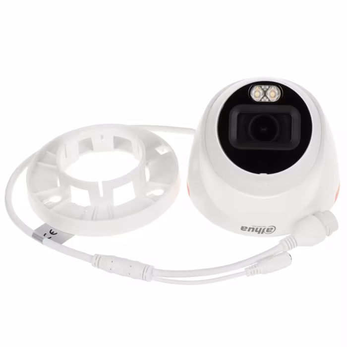 DAHUA IPC-HDW2249T-S-LED-0280B-PRO мрежова камера с 2.8 мм широк обзор, вграден микрофон, PoE и локален запис