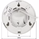 DAHUA IPC-HDW2449T-S-LED-0280B-PRO външна eyeball камера с широк 2.8 мм обзор и защита IP67
