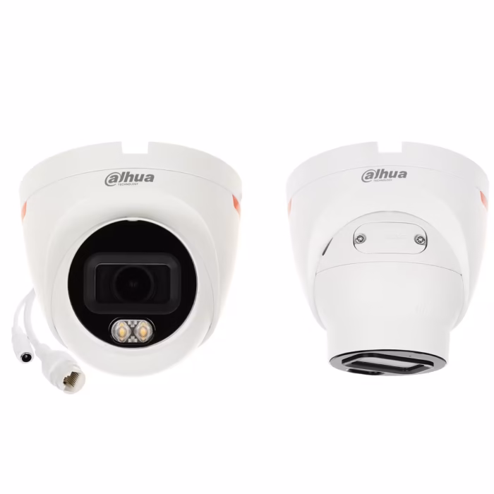 DAHUA IPC-HDW2449T-S-LED-0280B-PRO 4MP мрежова камера с вграден микрофон, PoE и Smart H.265+