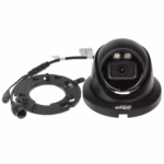 DAHUA IPC-HDW2449TM-S-IL-0280B-BLACK 4MP мрежова камера с вграден микрофон, PoE и карта памет до 256 GB