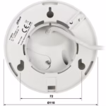 DAHUA IPC-HDW2849T-S-LED-0280B-PRO интелигентна 8MP камера с разпознаване на хора и моторни превозни средства