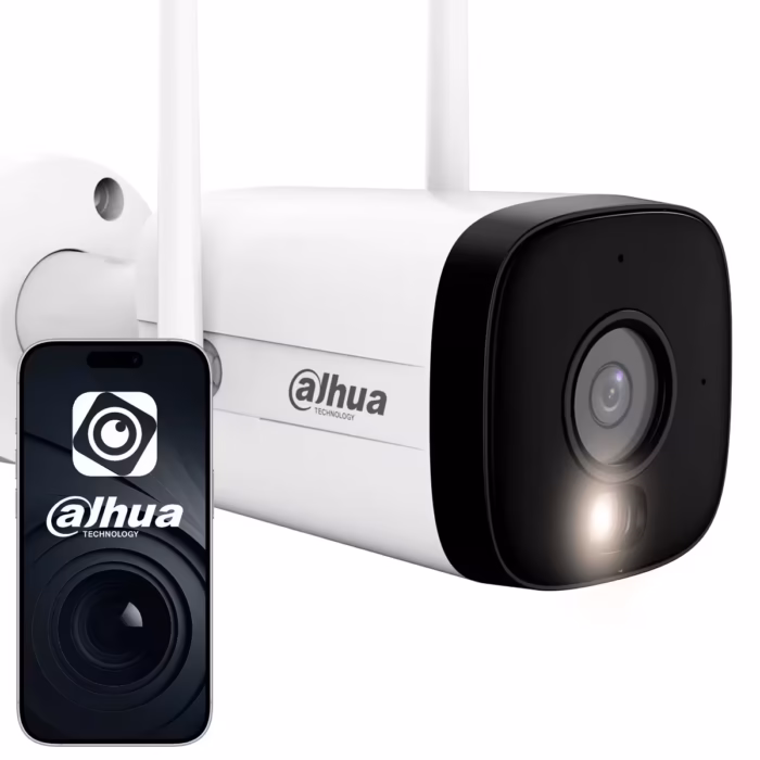 DAHUA IPC-HFW1539DTK1-SAW-IL-0280B 5MP bullet камера с 2.8 мм широк обзор, Smart H.265+ и PoE захранване