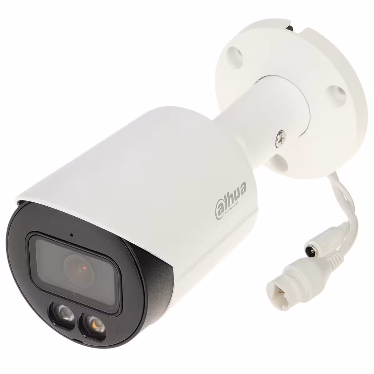 DAHUA IPC-HFW2249S-S-IL-0280B 2MP WizSense камера със Smart Dual Light и 2.8 мм обектив DAHUA IPC-HFW2249S-S-IL-0280B 2MP камера със Smart Dual Light за инфрачервено и цветно нощно наблюдение